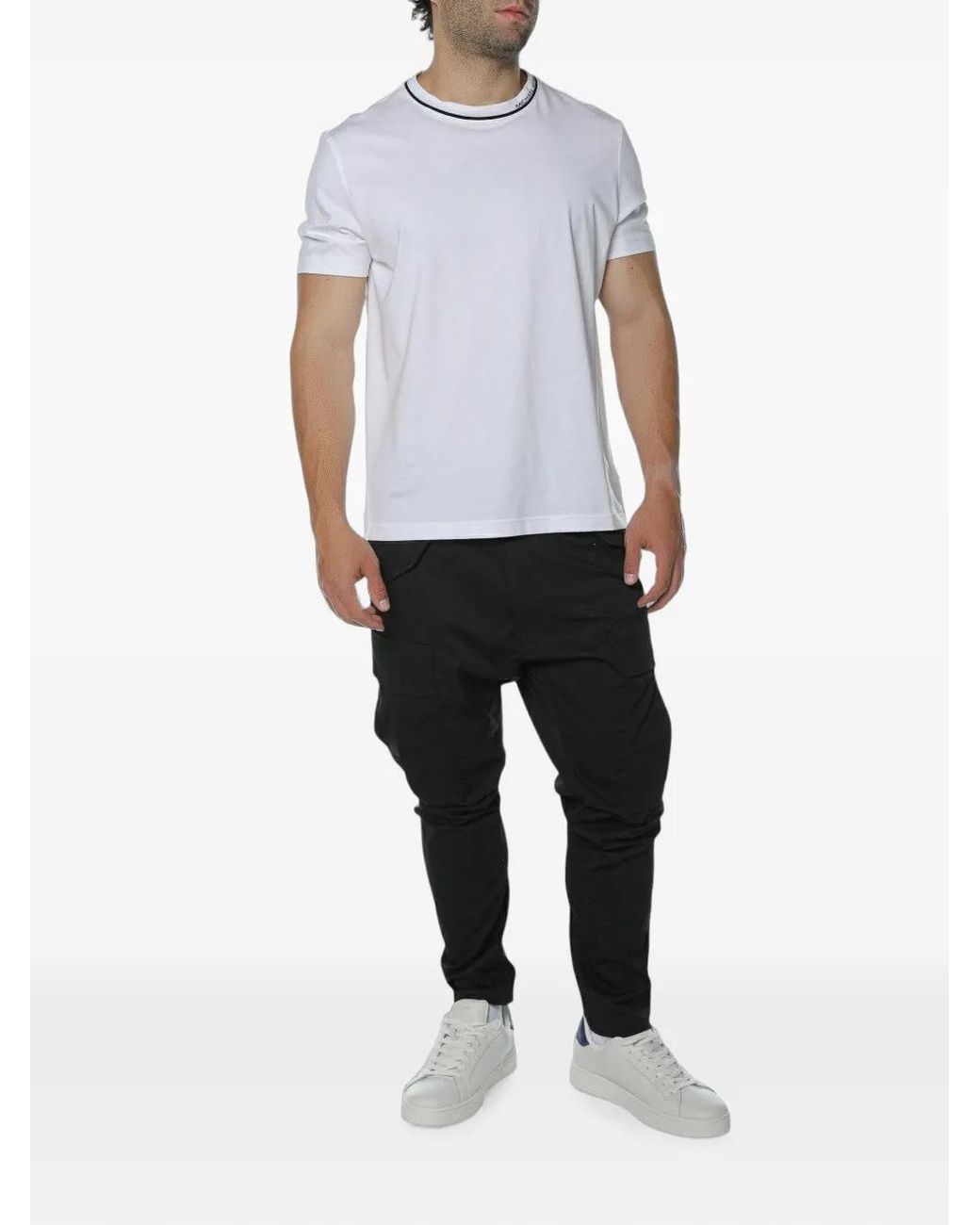 G-Star White Skinny Cargo Pants for men