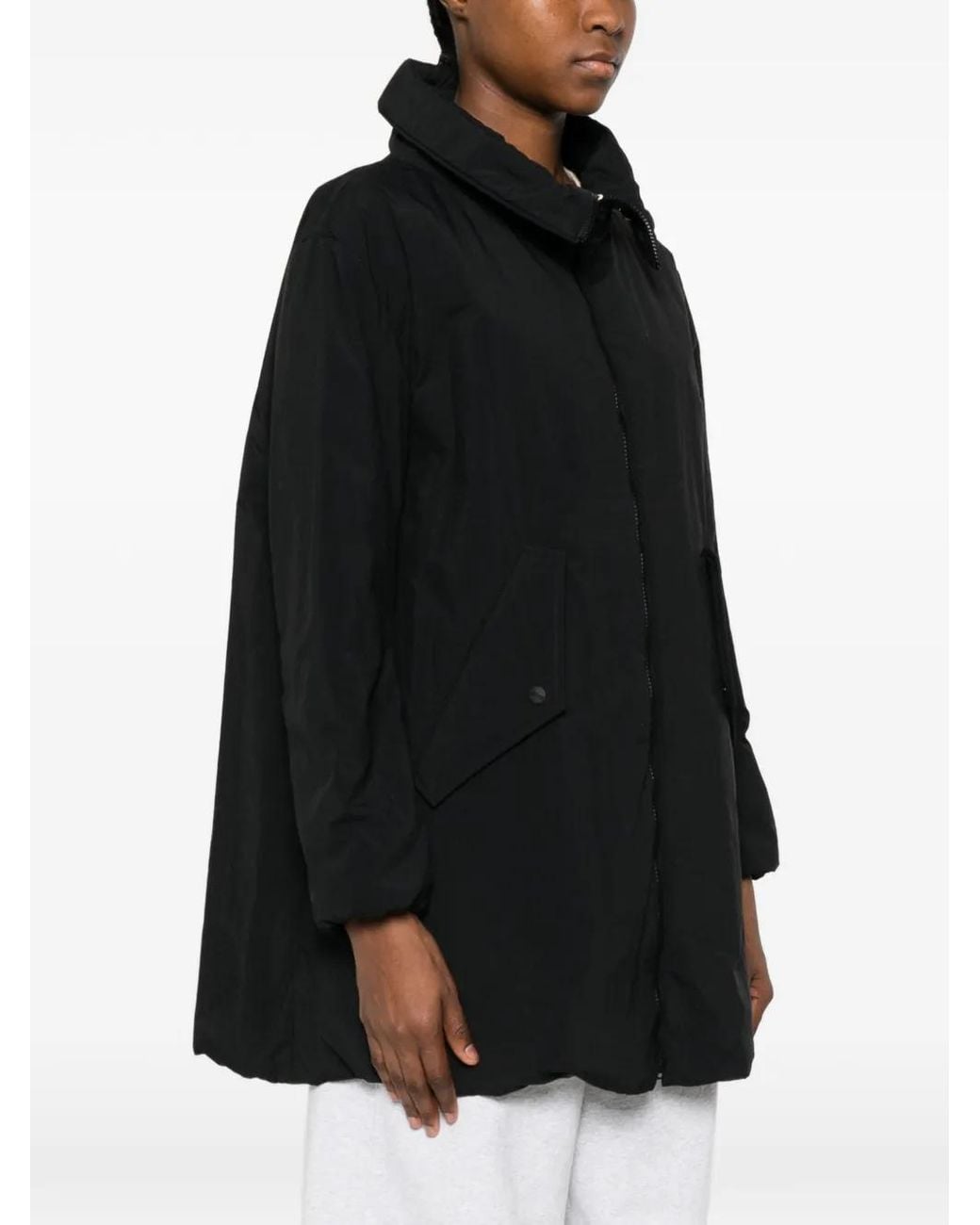 Herno Black Veste À Fermeture Zippée