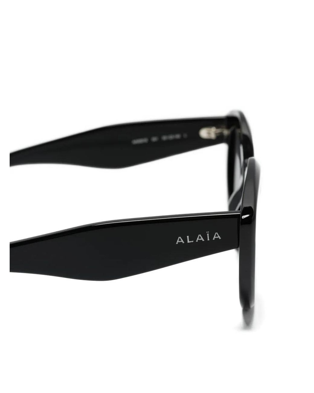 Alaïa Black Cat-Eye Sunglasses