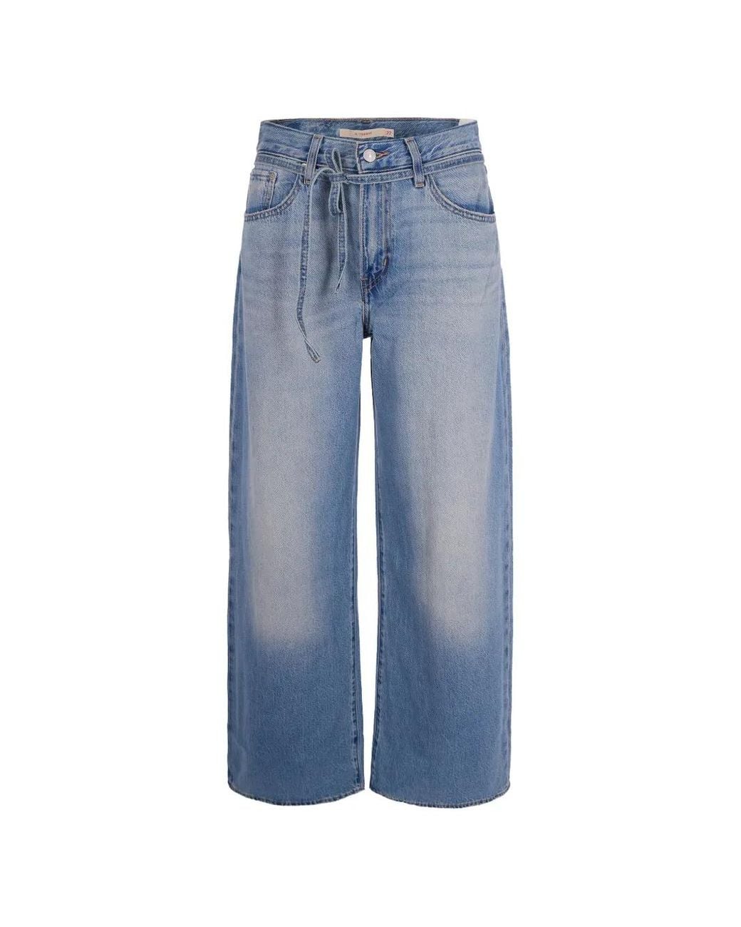 Levi's Blue Xl Straights Drawstring Jeans