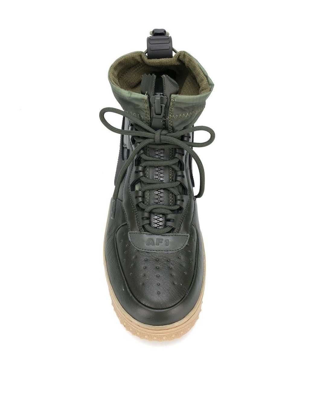 Nike Leather Air Force 1 Winter Gore-tex in Green for Men | Lyst
