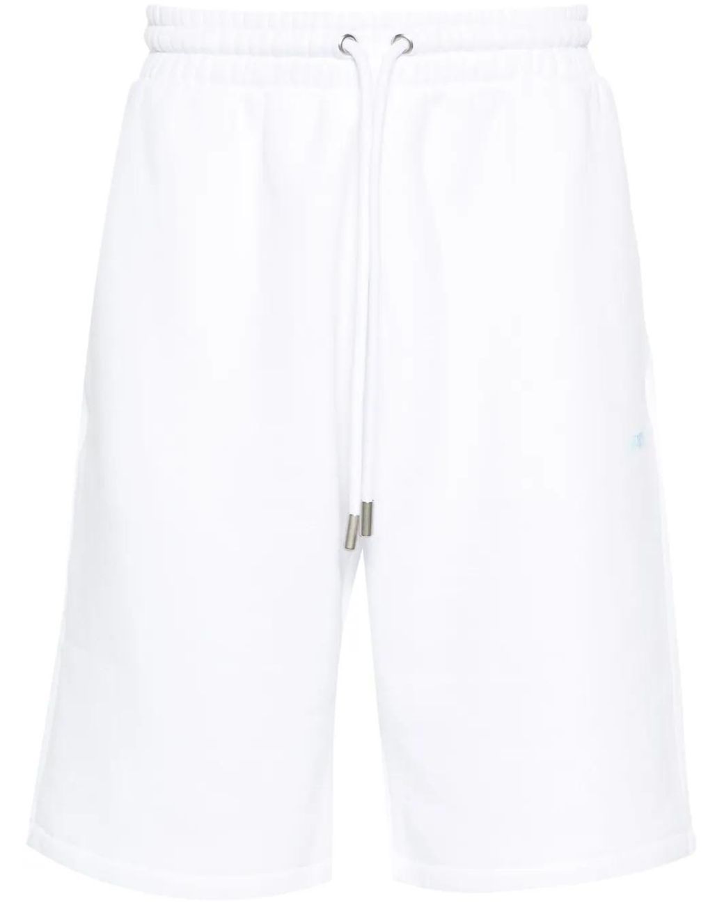 Off-White c/o Virgil Abloh White Arrow Cotton Jersey Shorts