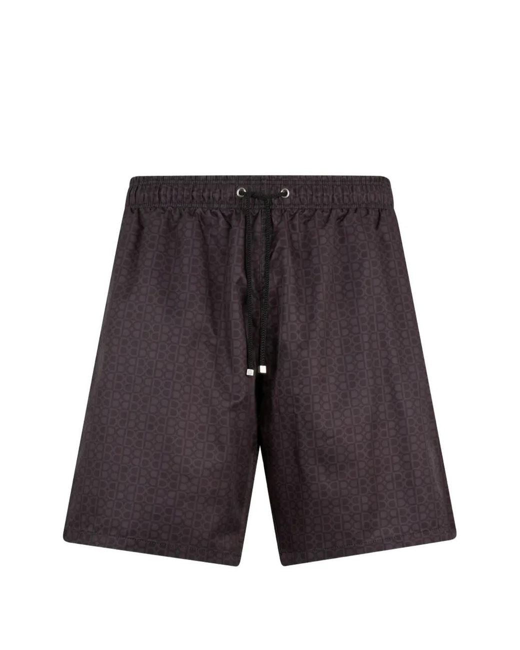 Billionaire Gray Short De Bain À Motif Monogrammé for men