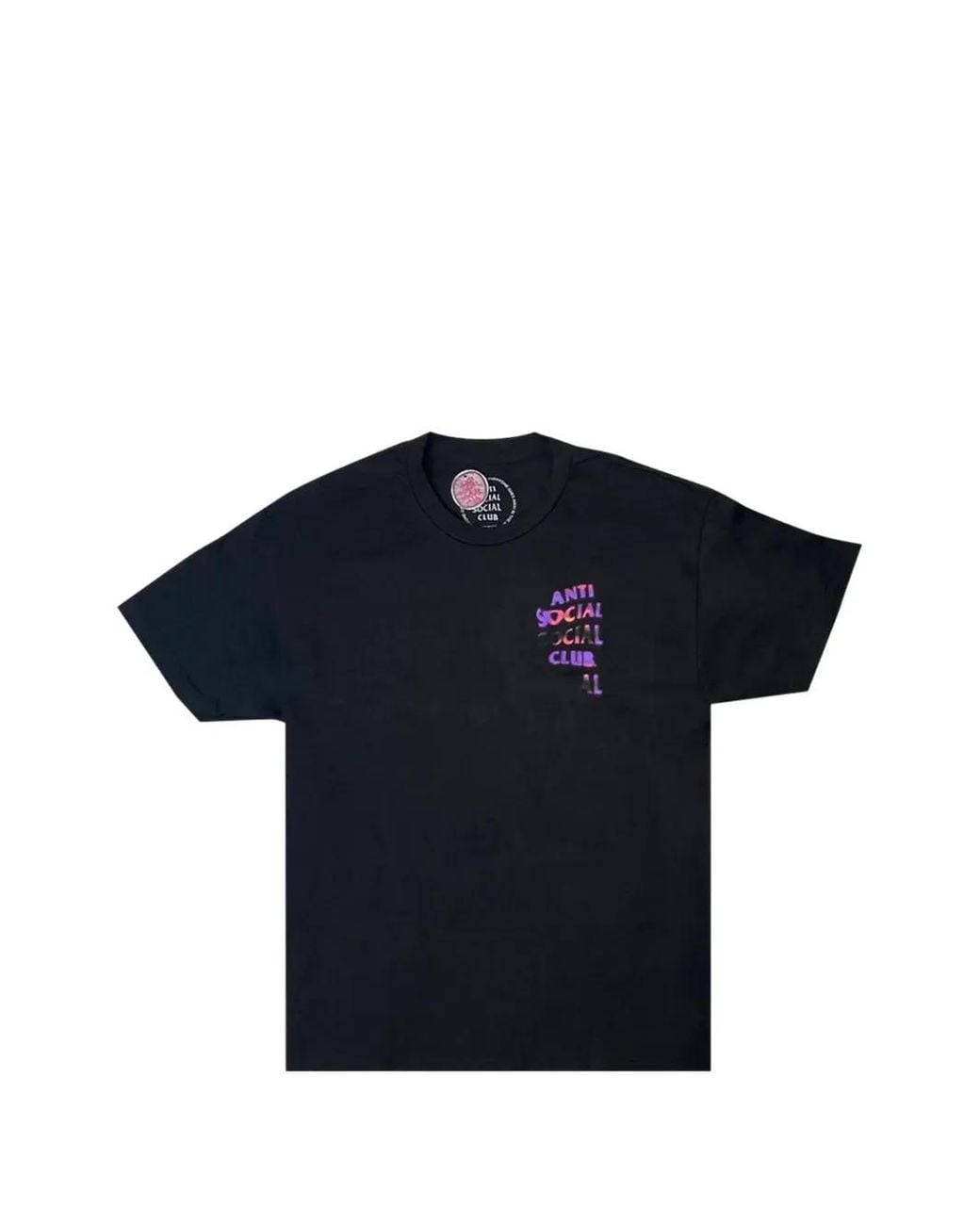 ANTI SOCIAL SOCIAL CLUB Blue Lava Logo-Detail T-Shirt for men