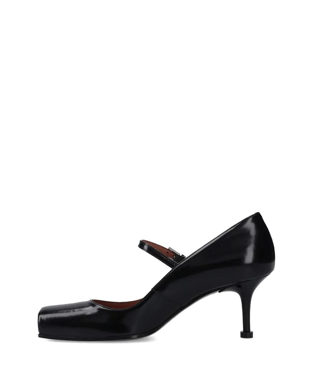 Premiata Black Escarpins À Bout Carré