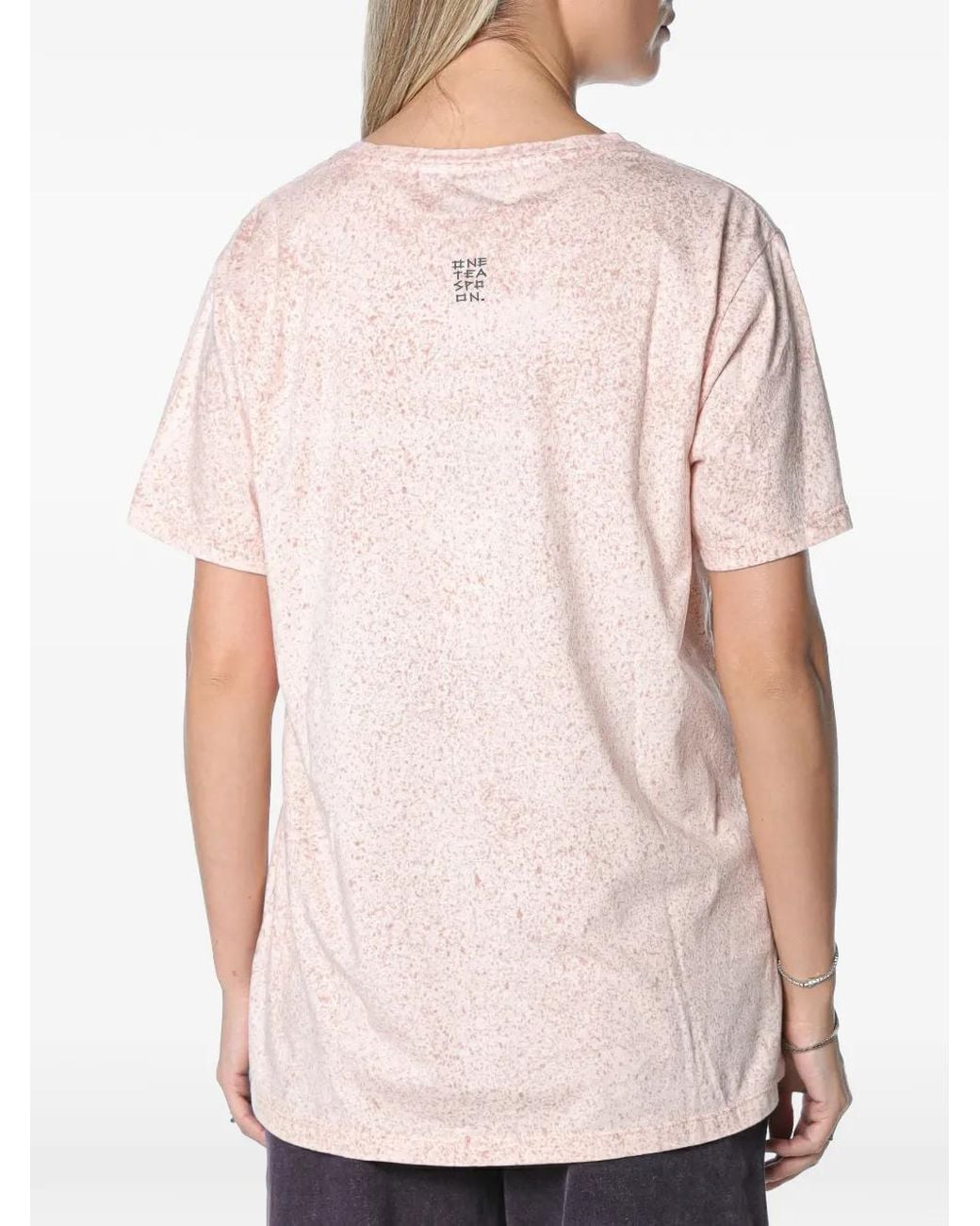 One Teaspoon Pink Cancun Graphic-Print T-Shirt