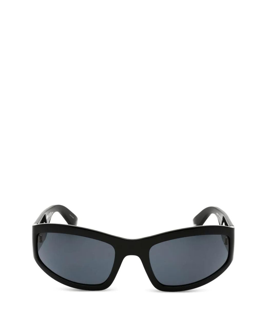 Moschino Black Rectangle-Frame Sunglasses for men