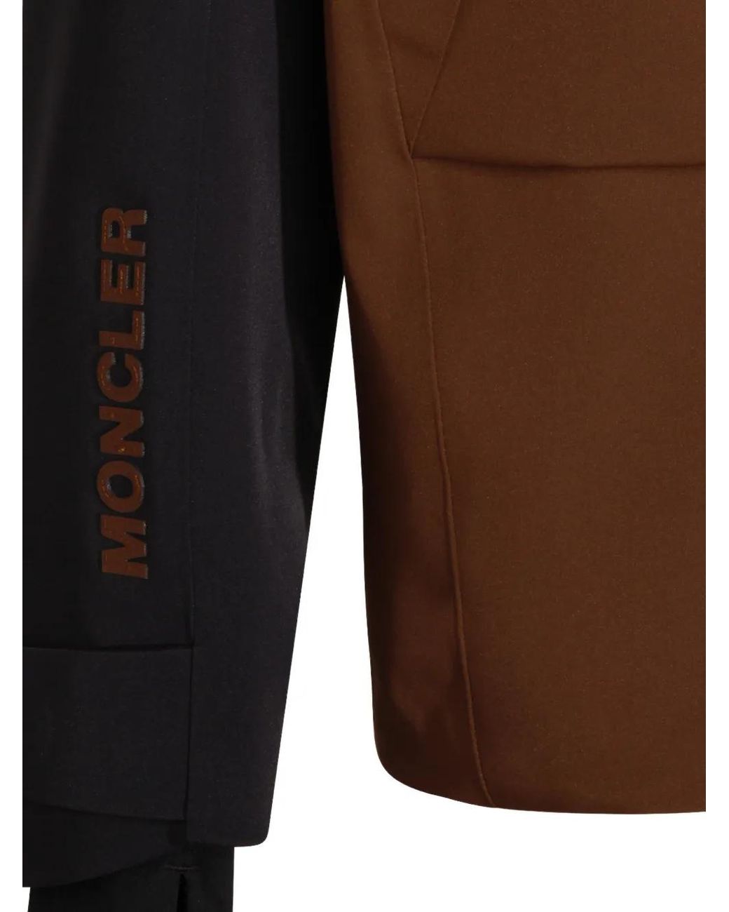 Chaqueta De Esquí Con Capucha Moncler de hombre de color Brown
