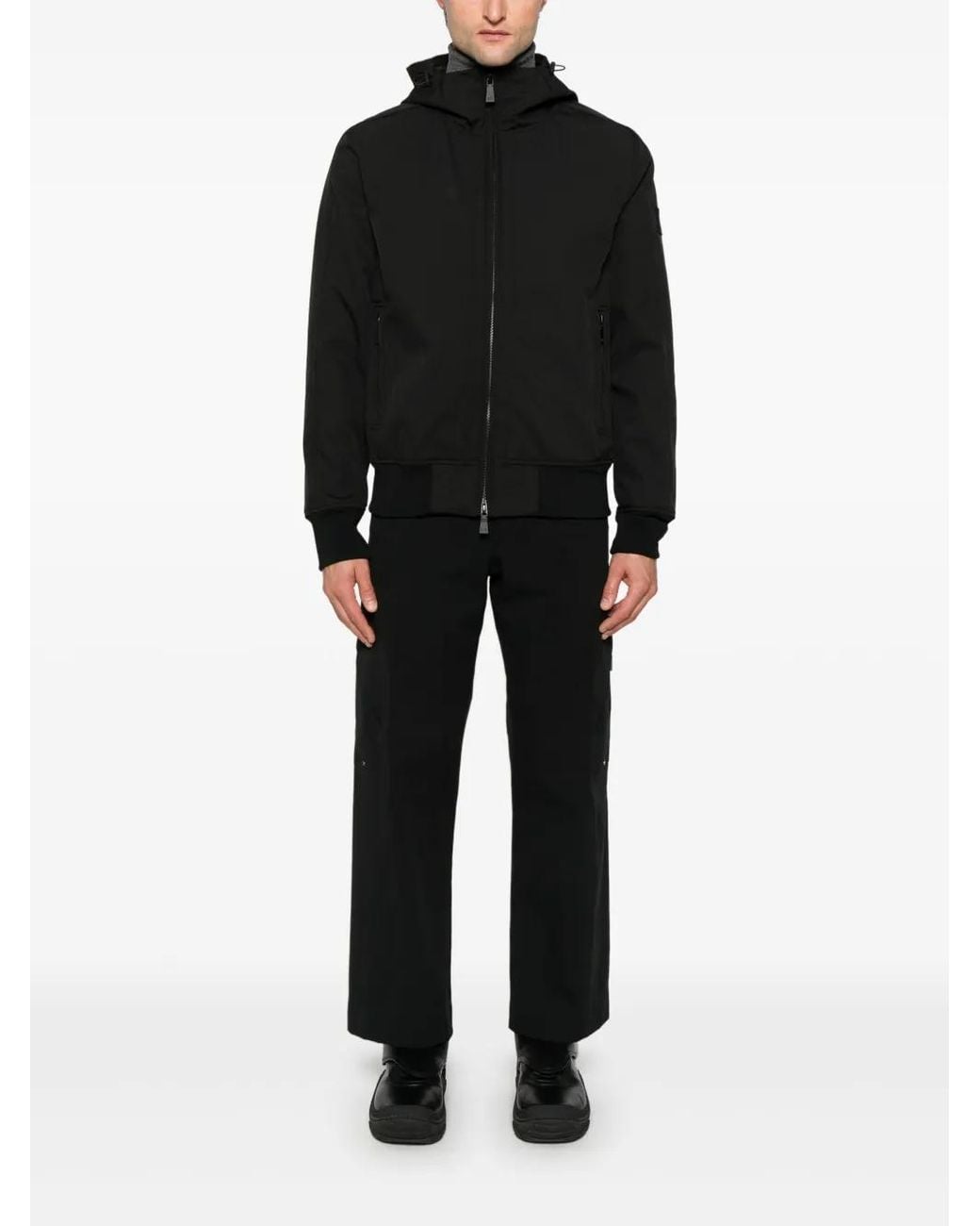 Add Black Shell Jacket for men