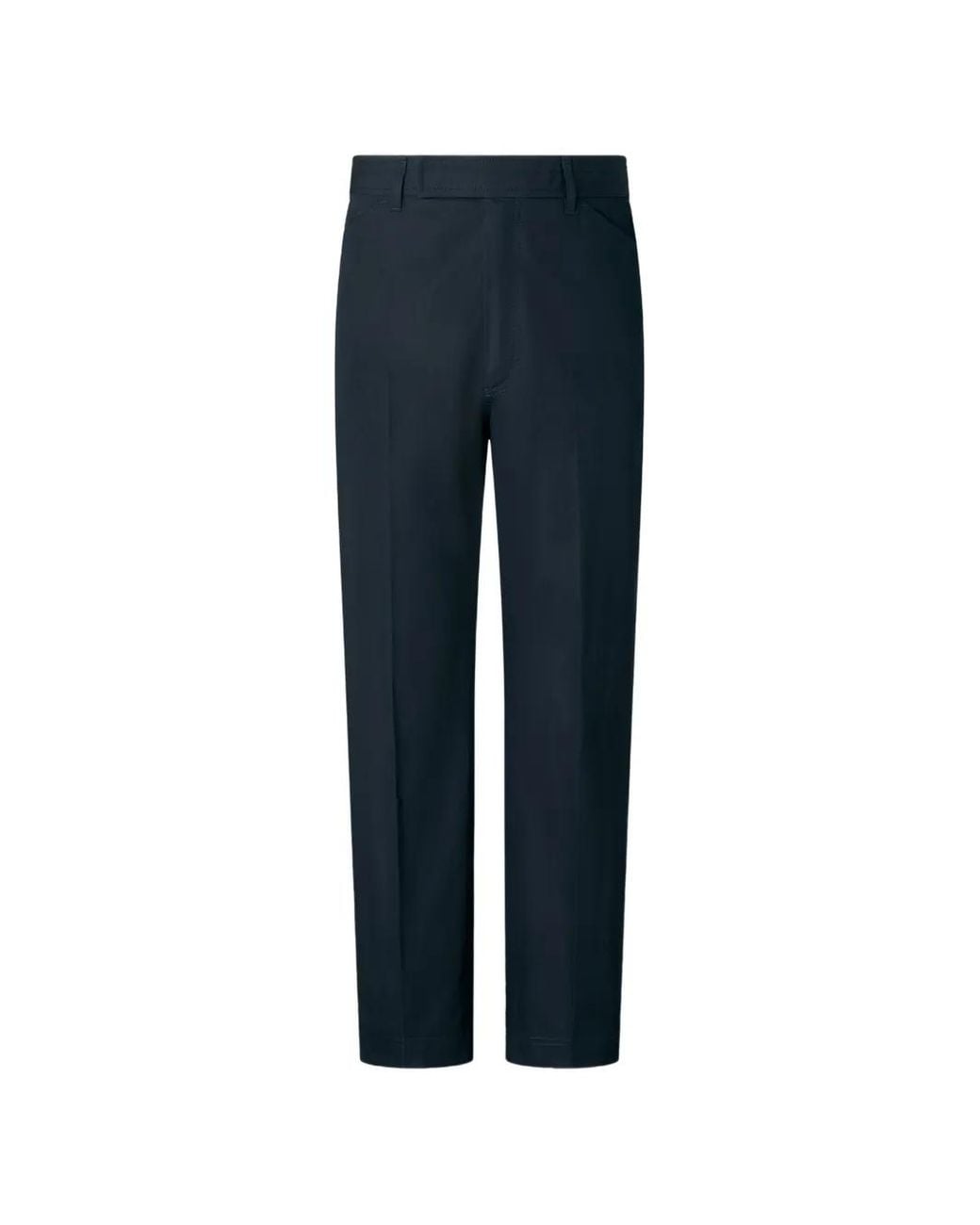Thom Browne Blue Tapered Chino Trousers for men