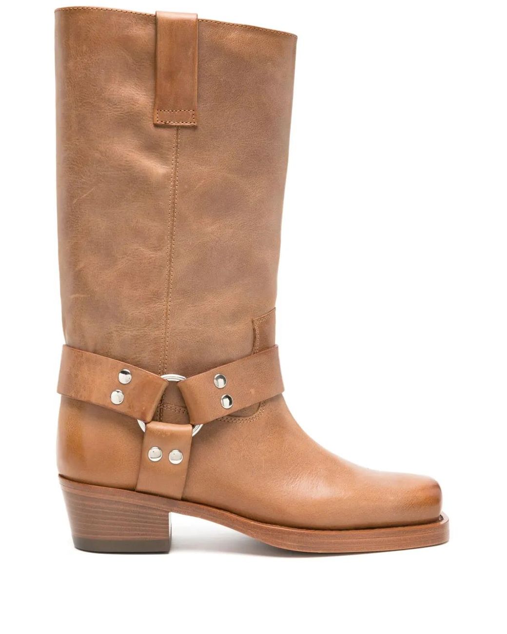 Paris Texas Brown Roxy 50Mm Leather Boots