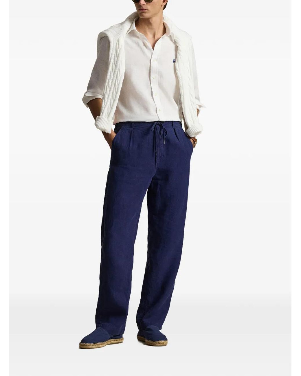 Polo Ralph Lauren Button-Down Pony-Detail Shirt in White for Men | Lyst
