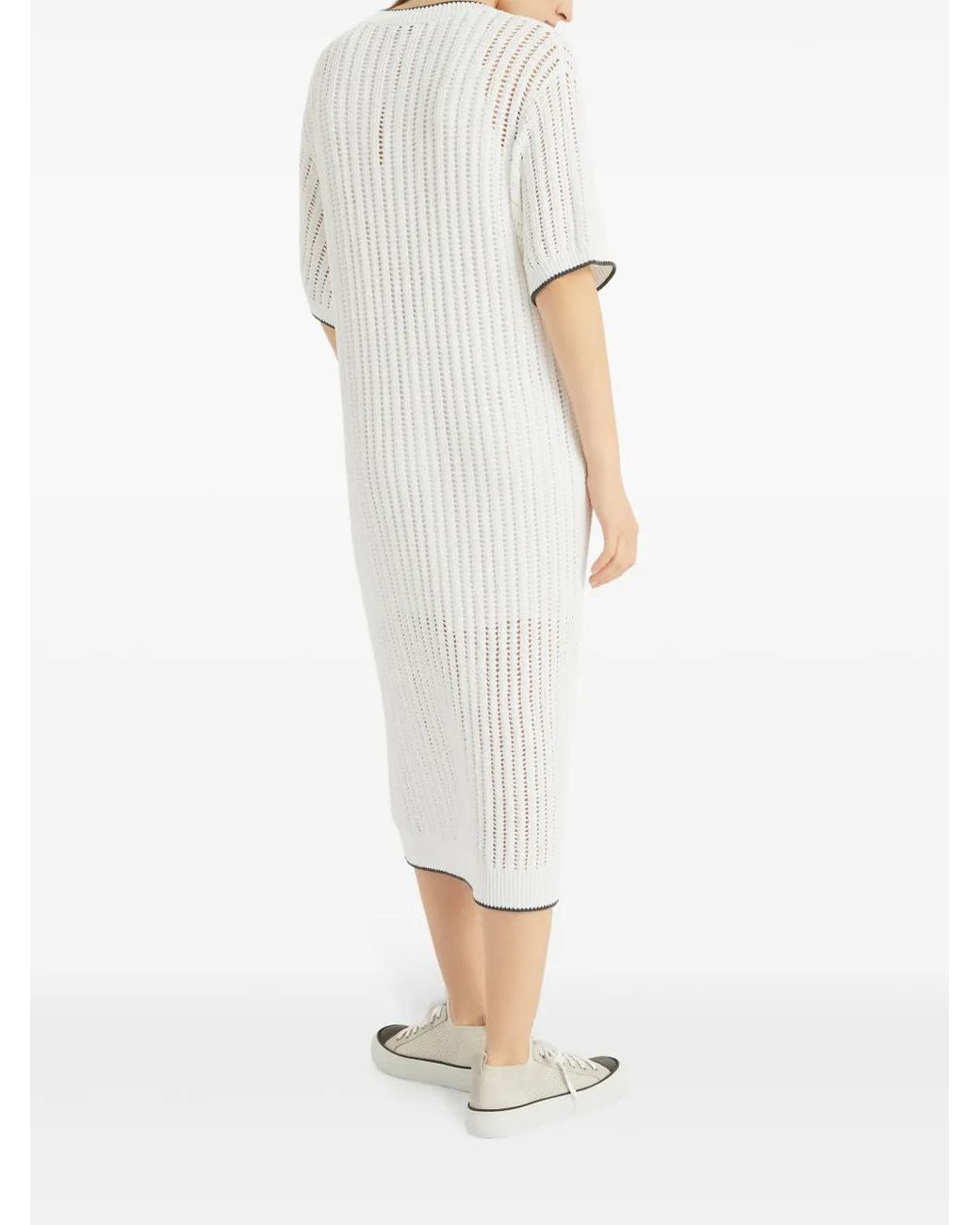 Brunello Cucinelli White Dresses