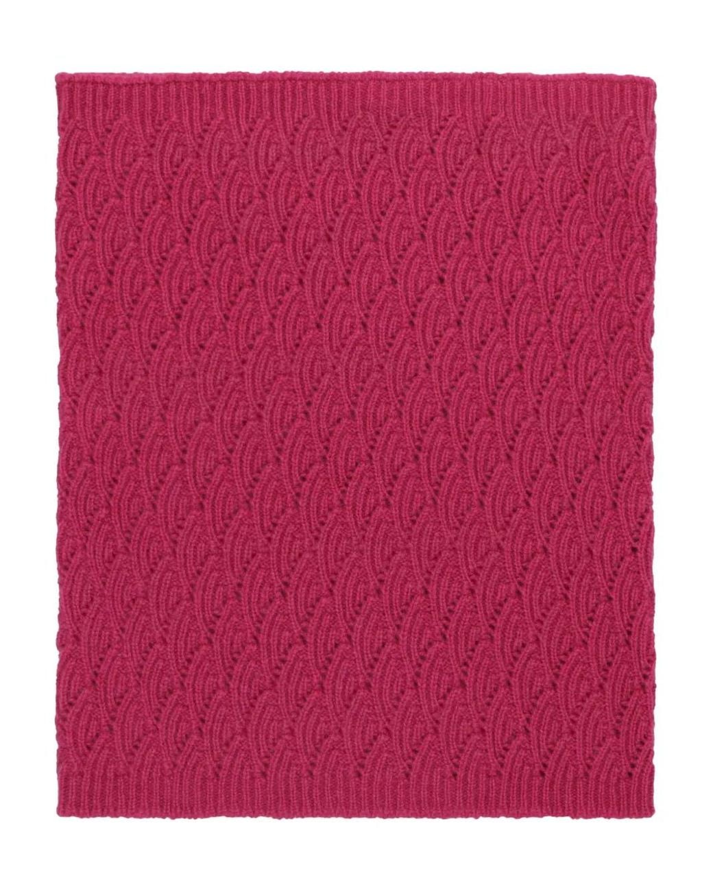 Malo Red Cashmere Collar