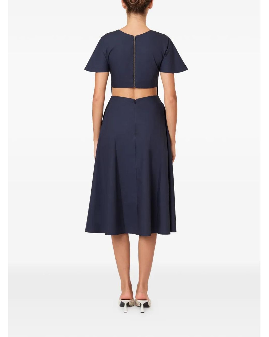 Rosie Assoulin Blue Buttercup Dress