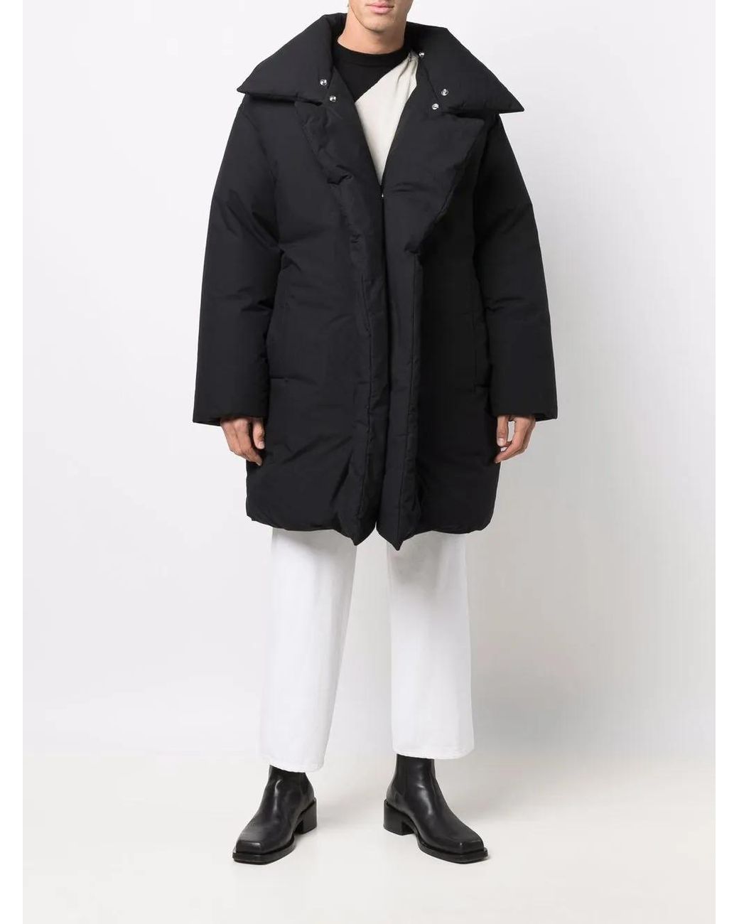 Givenchy Gesteppter Mantel in Black für Herren