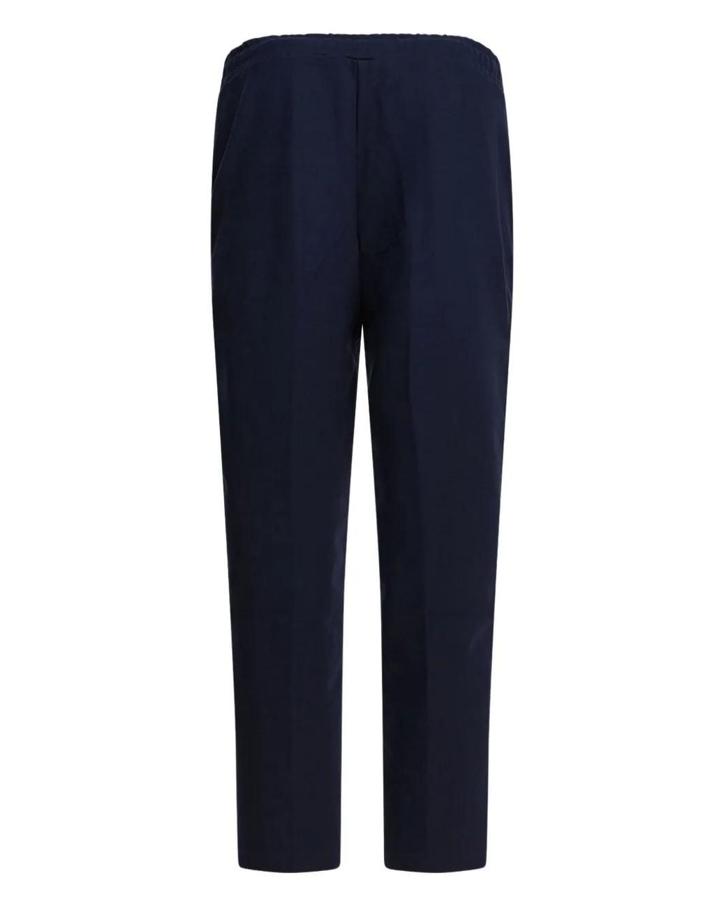 Altum Blue Side-Stripe Drawstring Track Pants for men