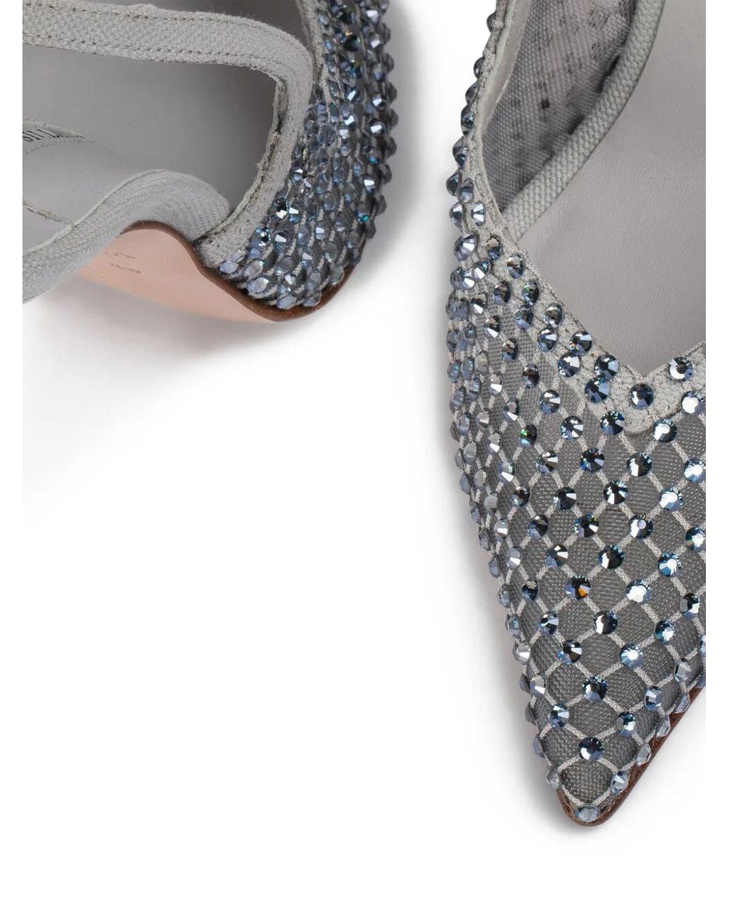 Le Silla Gilda Slingback Pumps Met Hak in het White