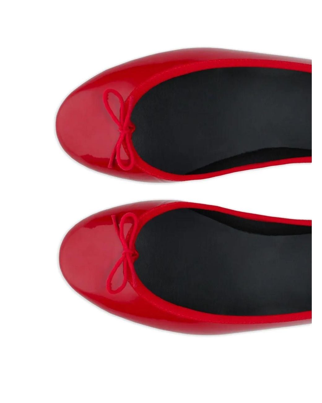 Repetto Red Bow-Detail Block-Heel Pumps
