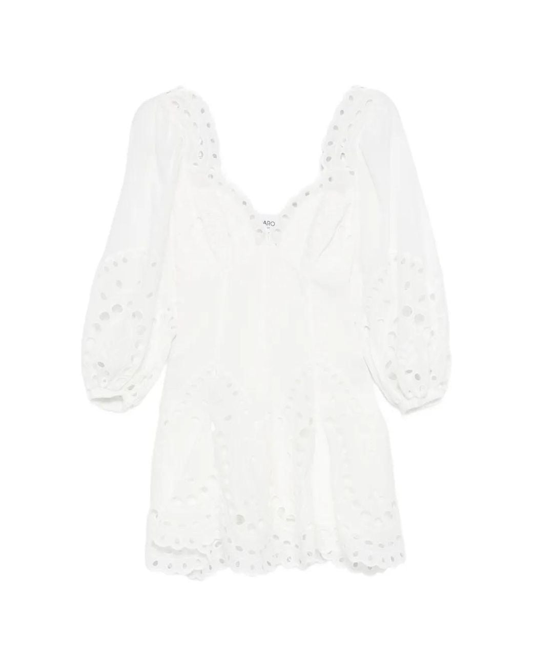 Charo Ruiz White 'Esmare' Short Dress