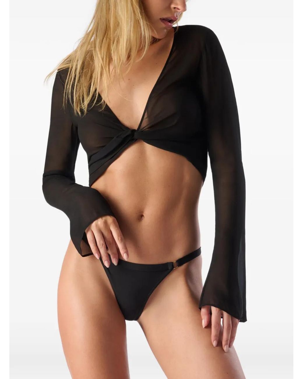 Maison Close Black Fever Long Sleeve Top