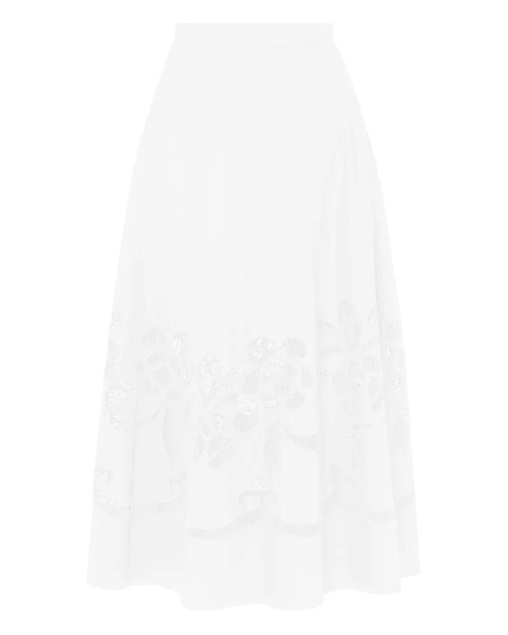 Temperley London White Nelle Skirt