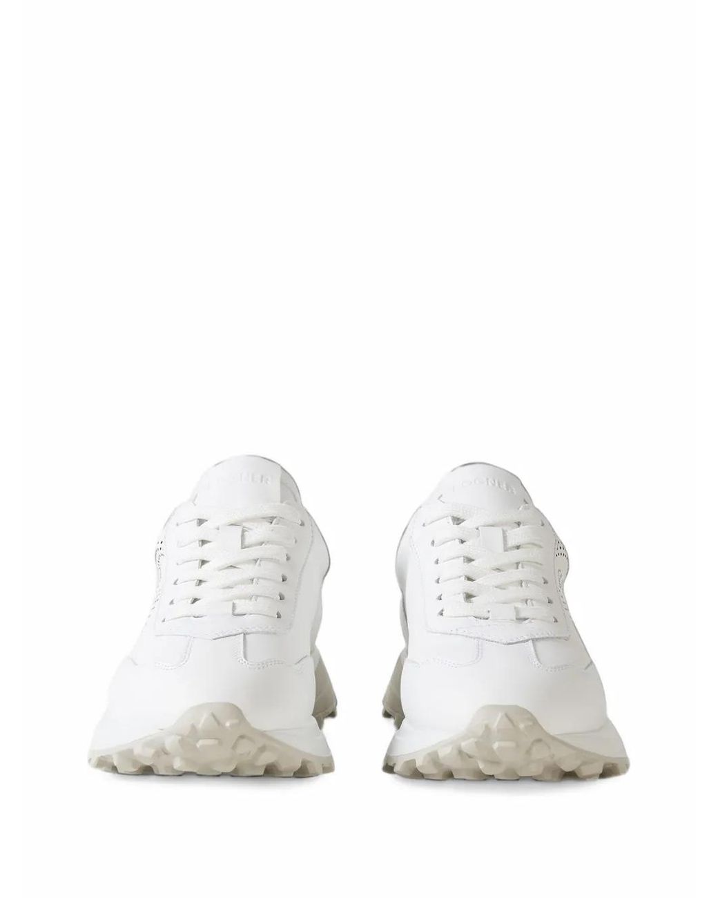 Bogner White Charlotte Perforated Sneakers