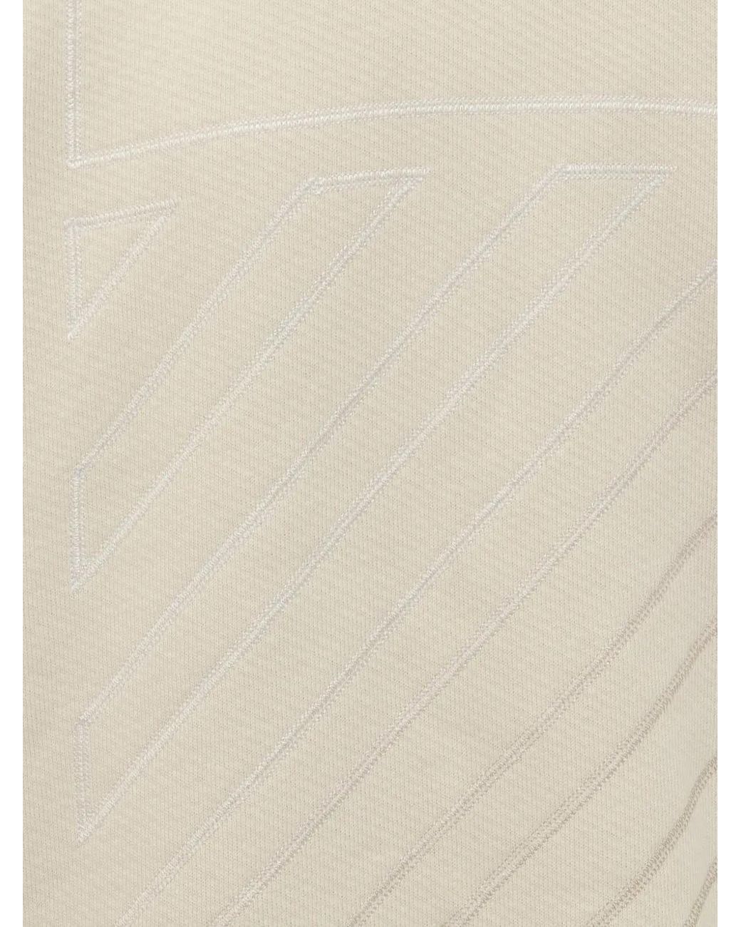 Off-White c/o Virgil Abloh White Cotton Hoodie
