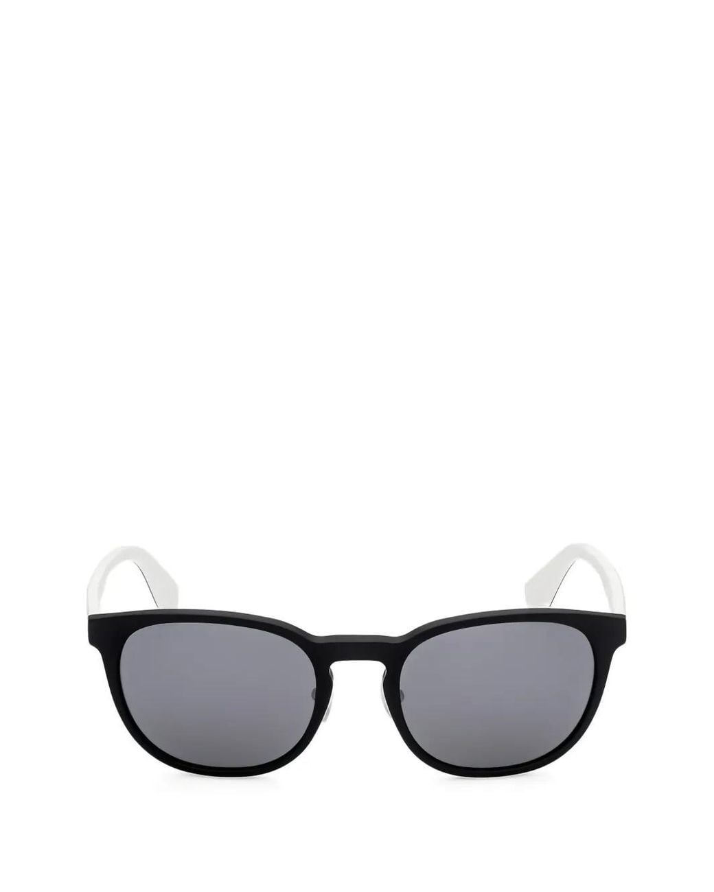 Adidas Gray Matte-Finish Square-Frame Sunglasses for men