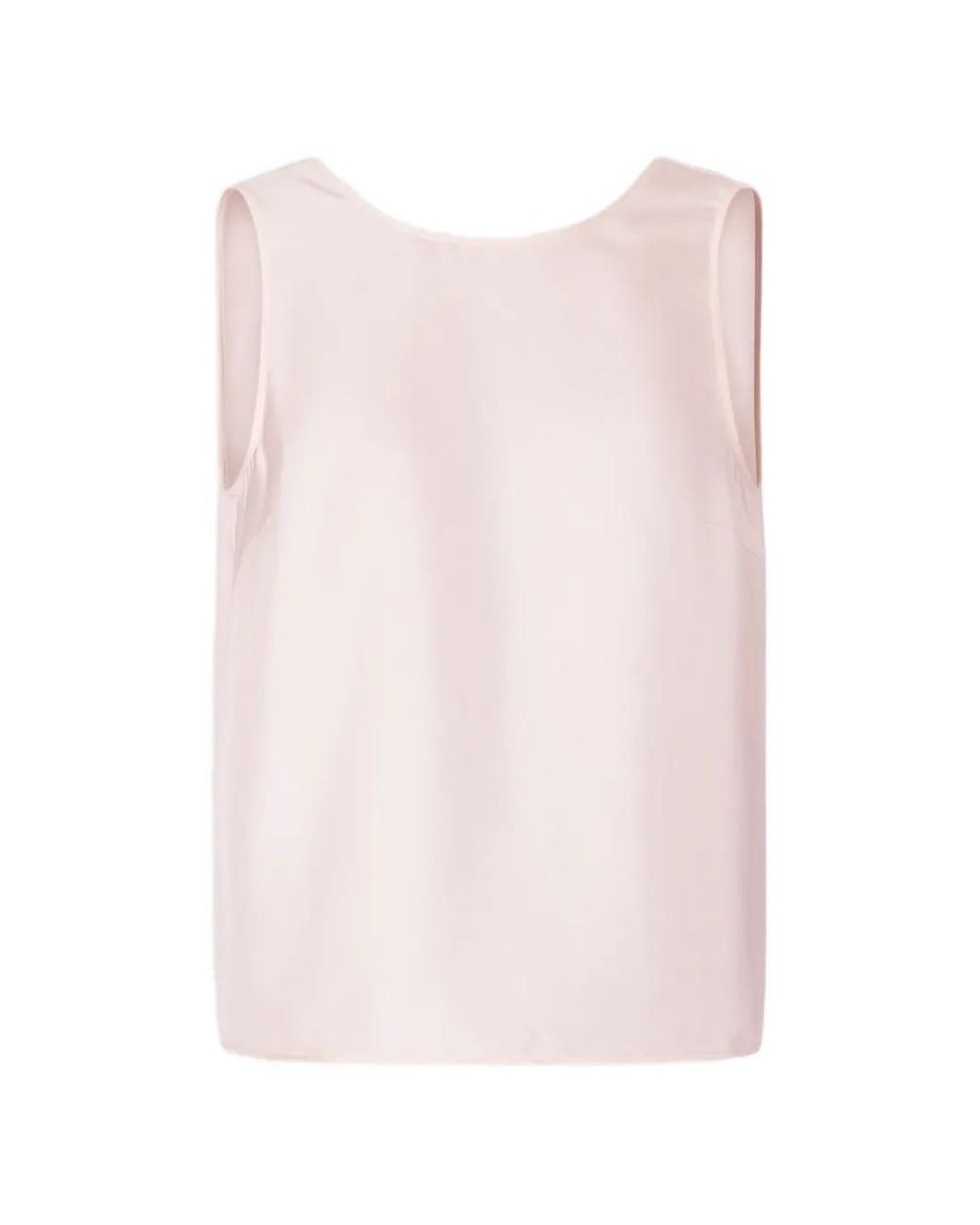 Loulou de Saison Pink Gem Draped Sleeveless Top