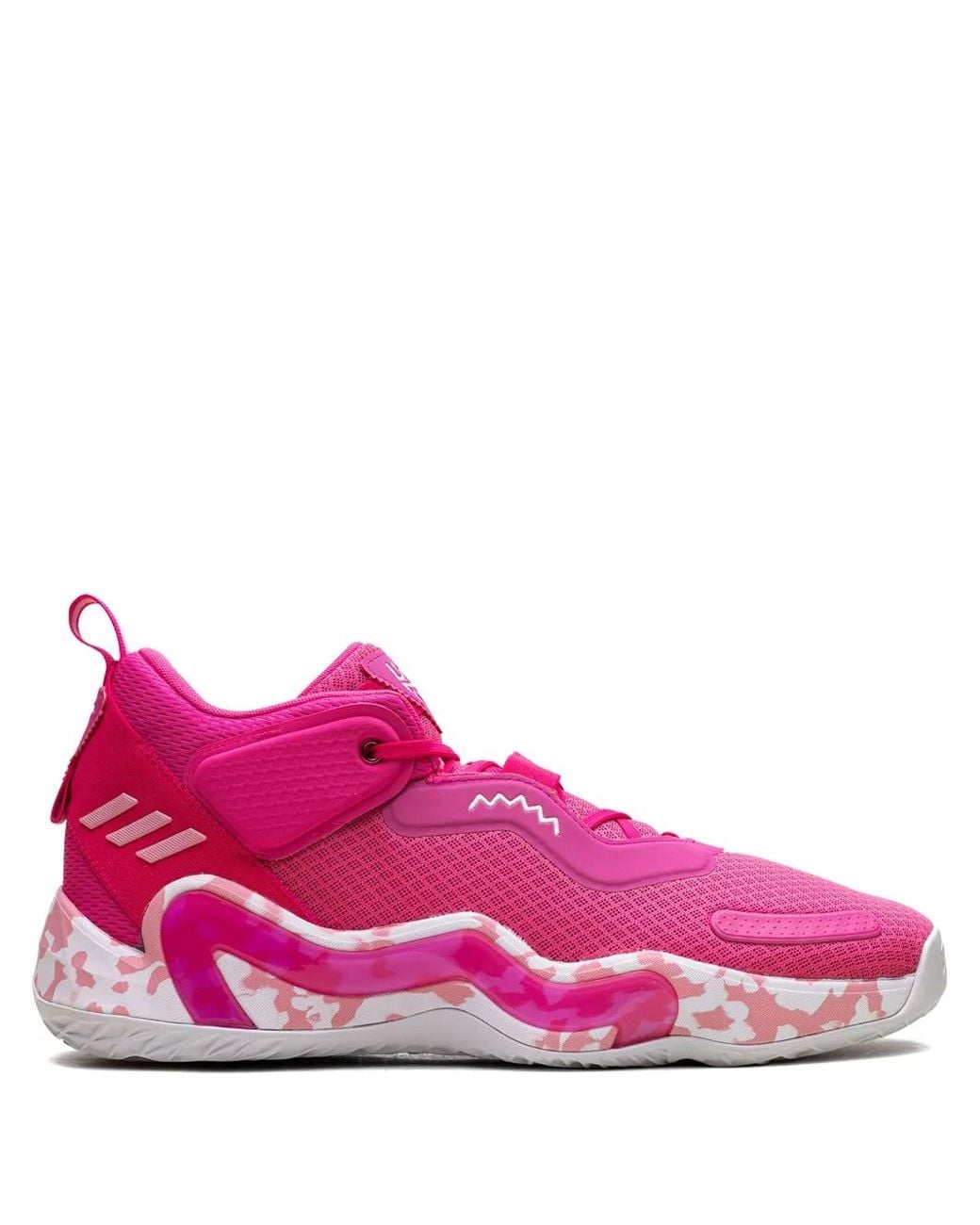 Adidas Pink D.O.N. Issue 3 Sneakers for men