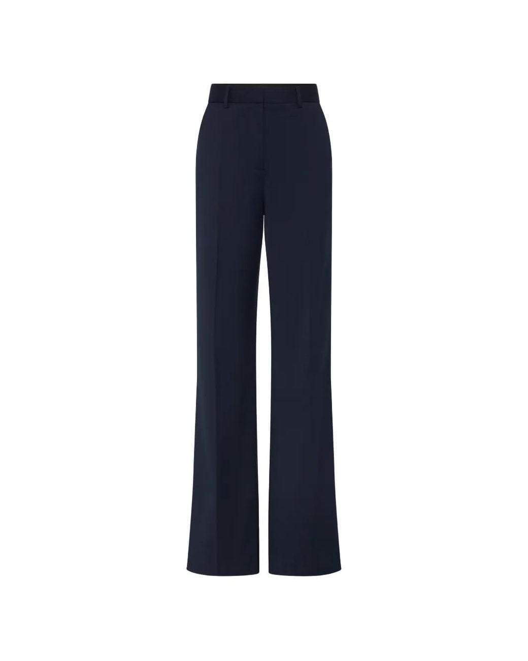 Rebecca Vallance Blue Emerson Wide Leg Trousers