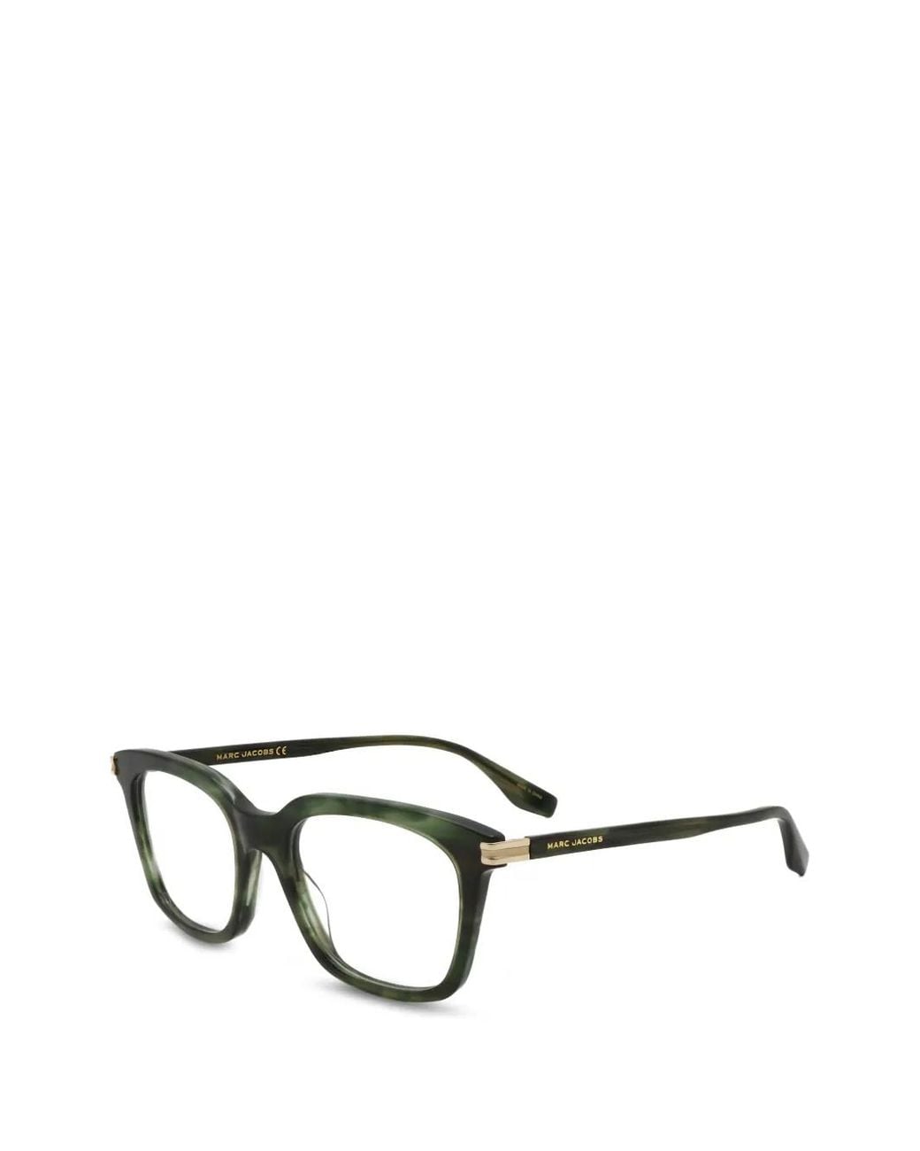Marc Jacobs Brille Mit Eckigem Gestell in Green für Herren