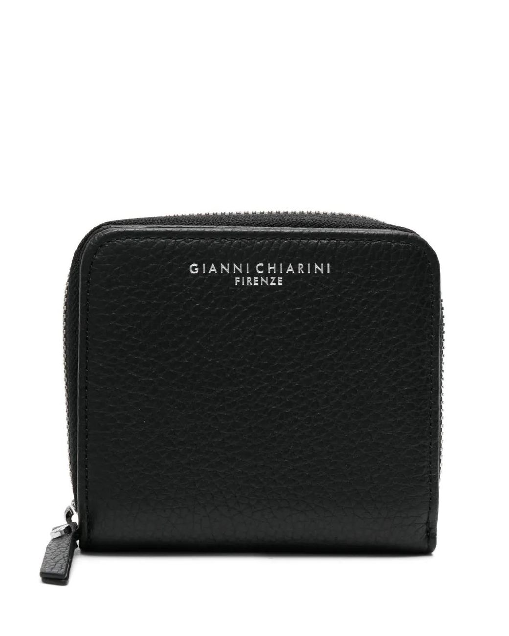 Gianni Chiarini Black Logo-Stamp Wallet