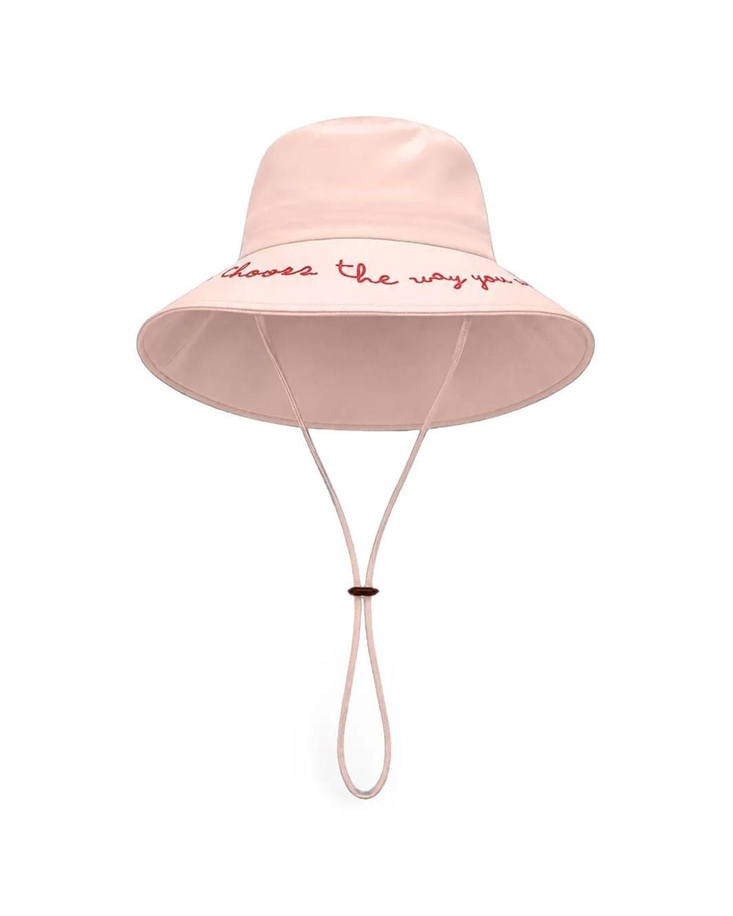 Fiorucci Pink Logo-Embroidered Bucket Hat