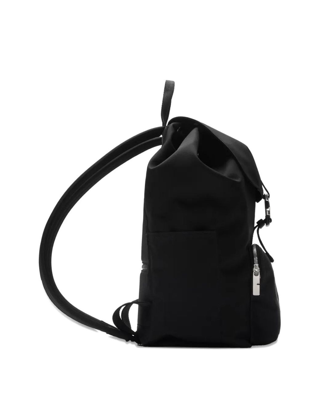 Burberry Black Orkney Flap Backpack for men