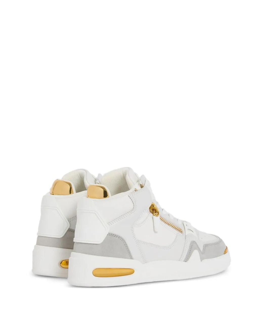 Giuseppe Zanotti White Ghost High Sneakers for men