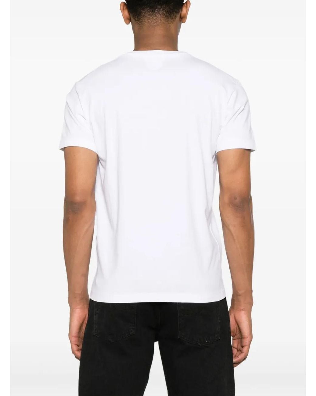 DSquared² White Cool Fit V-Neck T-Shirt for men