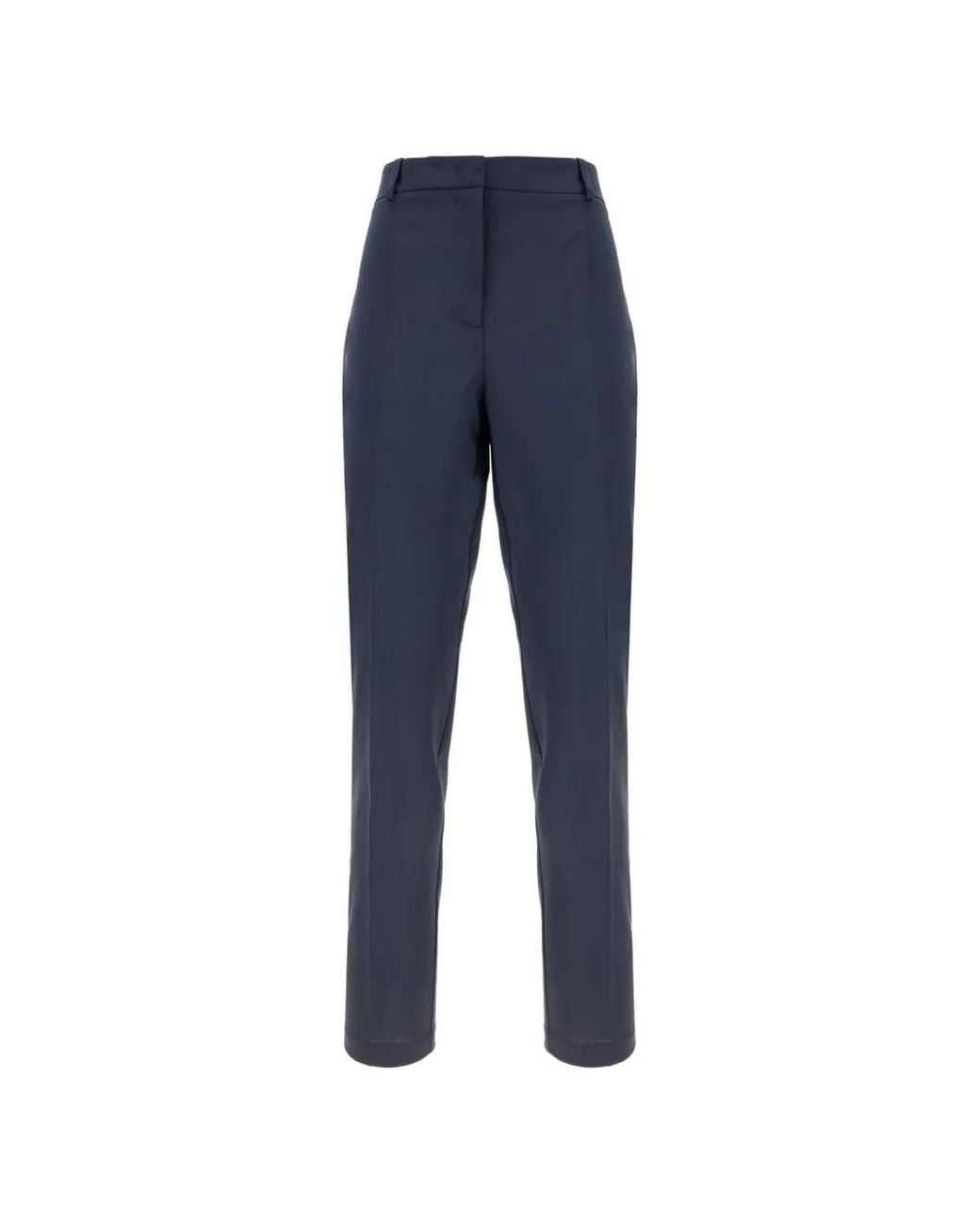 HUGO Blue Pantalon À Plis Marqués