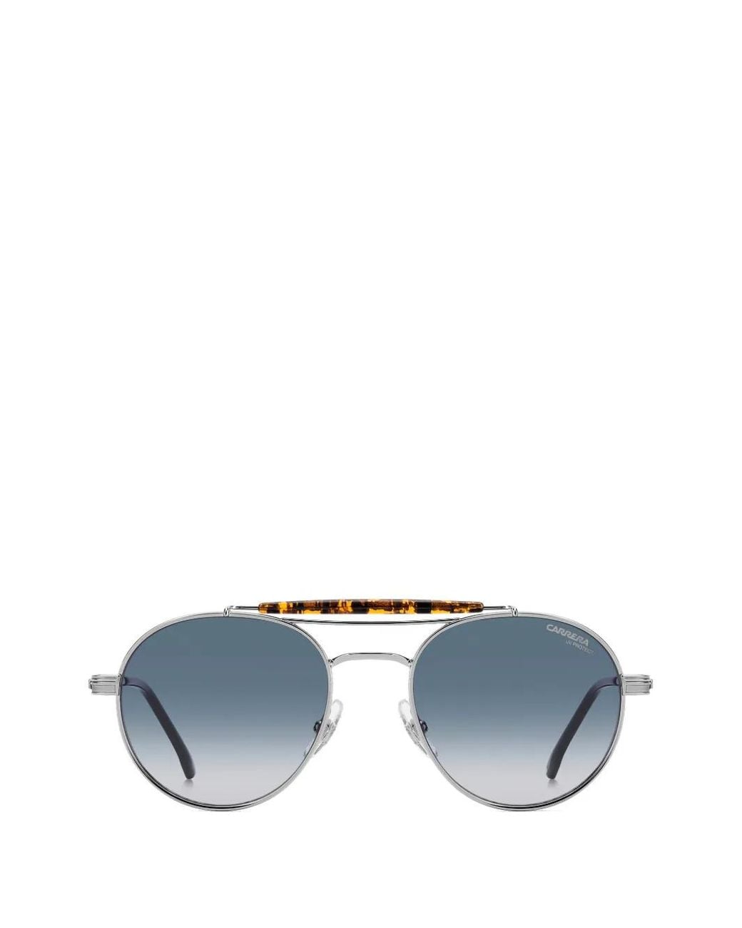 Carrera Blue Pilot Frame Sunglasses for men