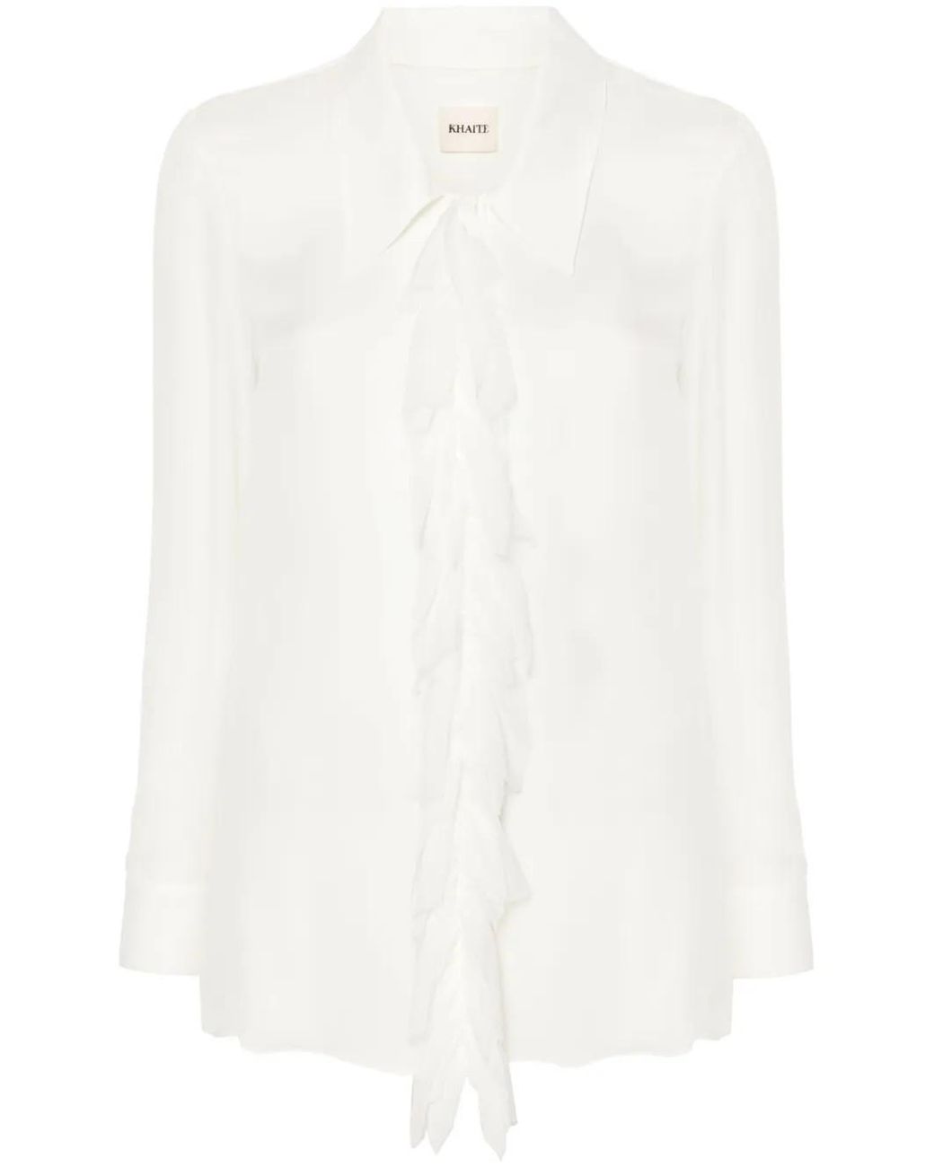 Khaite White Luka Shirt