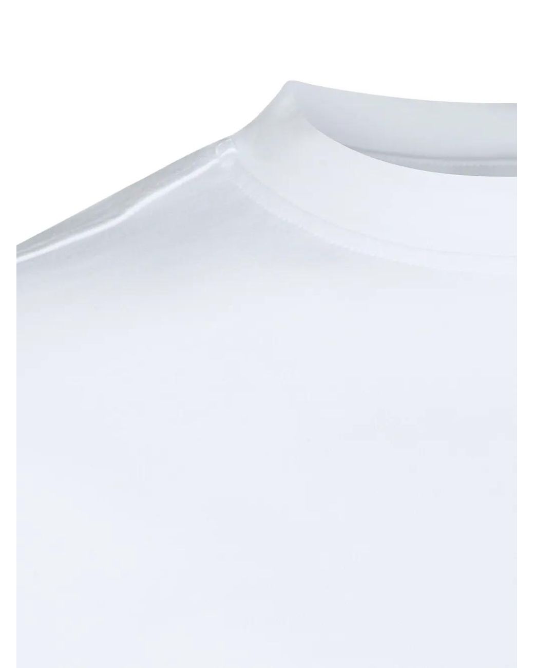 K-Way White Colourblock T-Shirt for men
