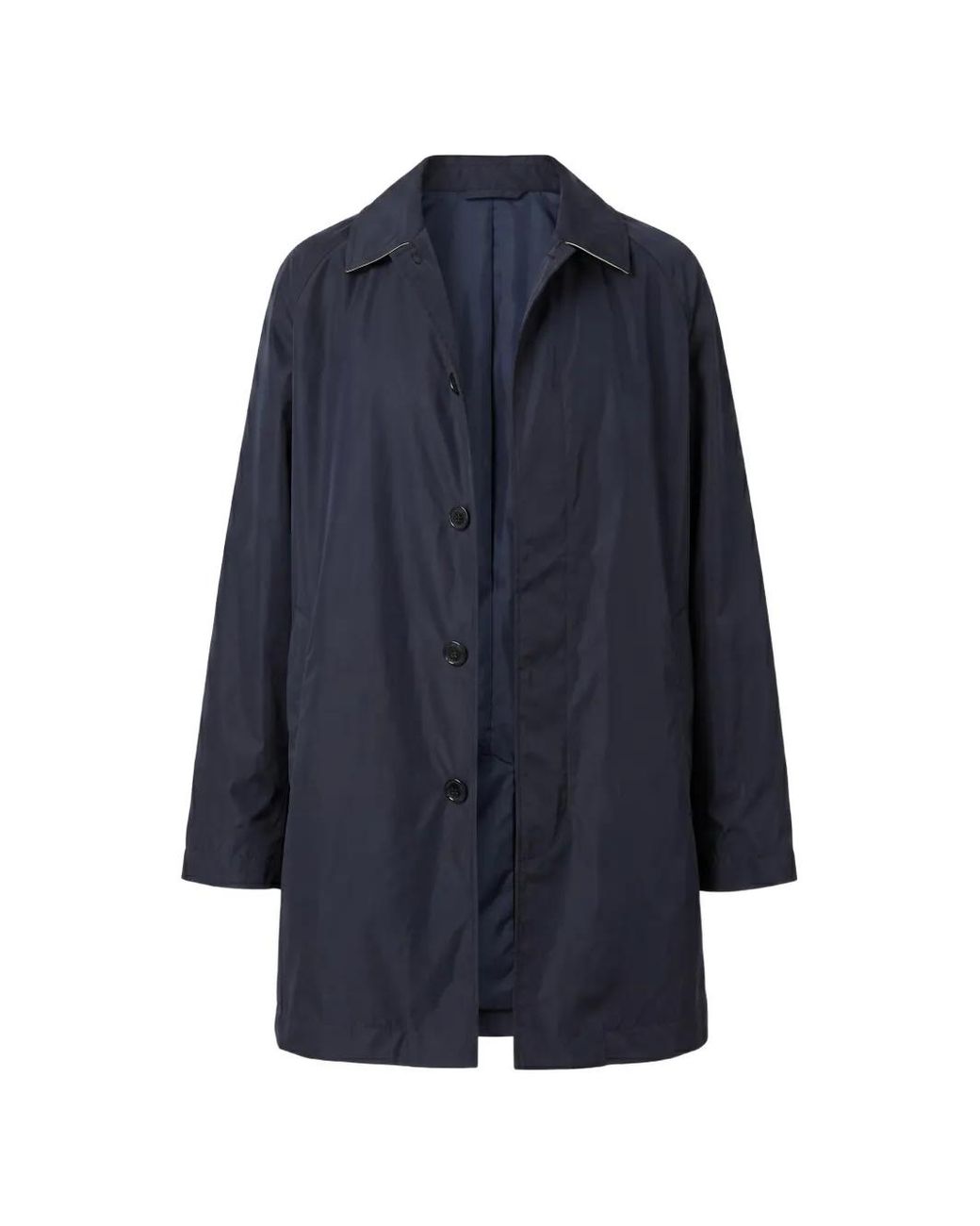 Burberry Geruit Jack in het Blue
