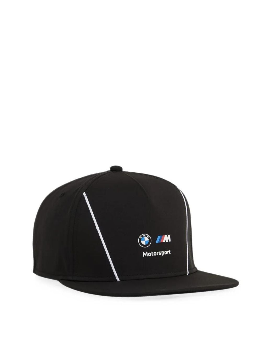 PUMA Black X Bmw Motorsport Flat Brim Cap for men