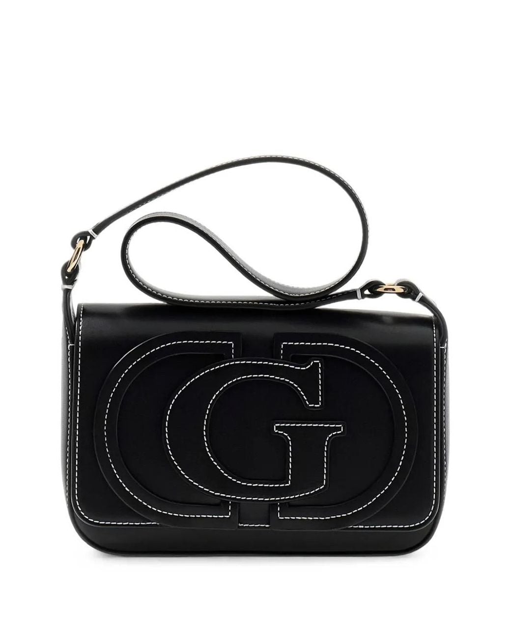 Guess Black Mini Sac Ruby À Patch Logo