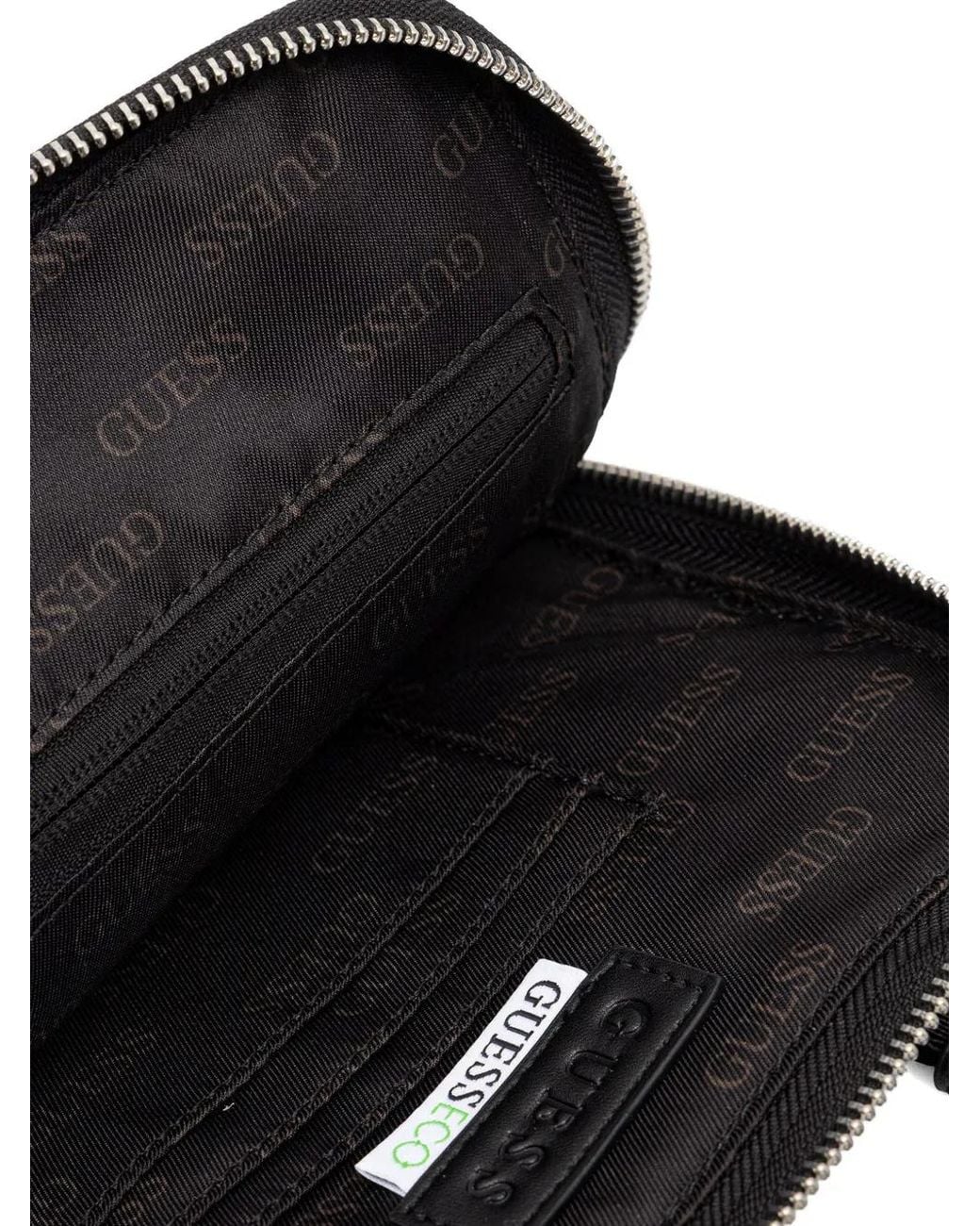 Guess Black Torino Logo Crossbody for men