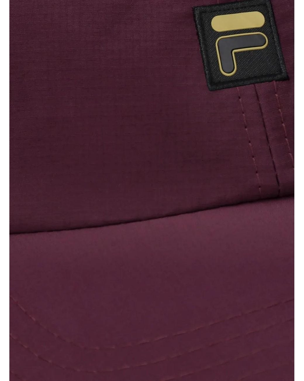 Fila Purple Hylo Logo-Patch Cap for men