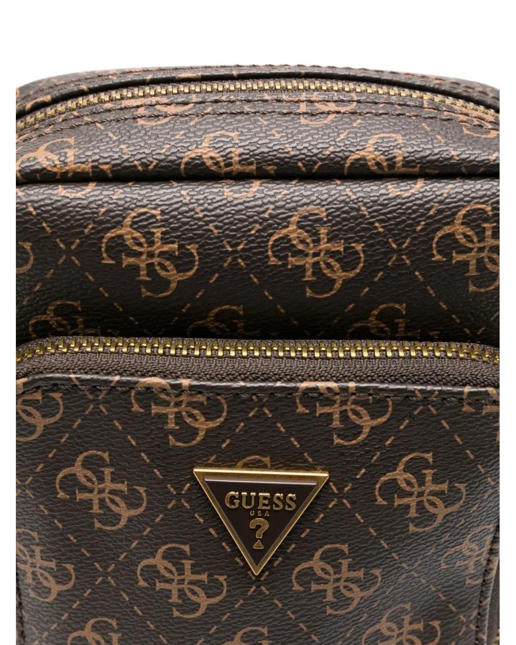 Guess Black Vezzola Smart Messenger Bag