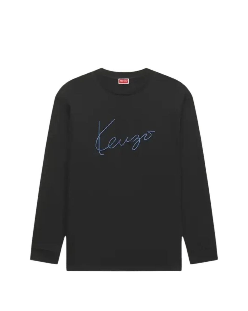 KENZO Black Cotton T-Shirt for men