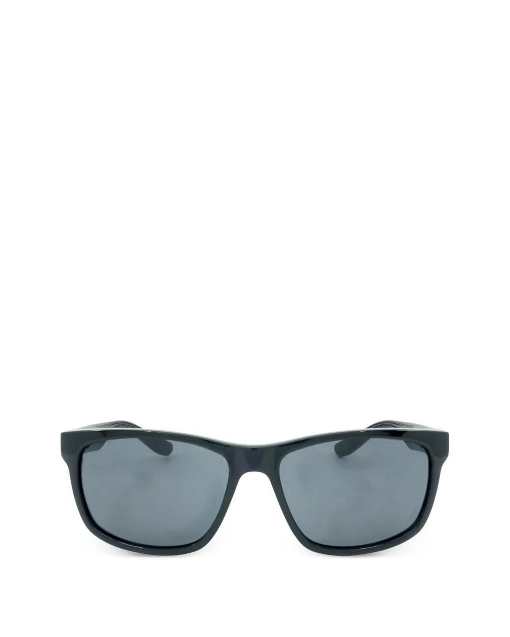 Nike Gray Cruiser Rectangle-Frame Sunglasses for men